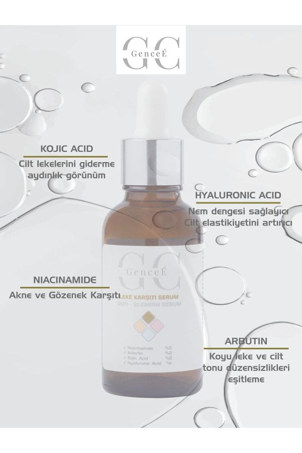 Ton Eşitleyici Leke Karşıtı Arbutin Serum (%2 ARBUTİN) 30 ml - Görsel 3
