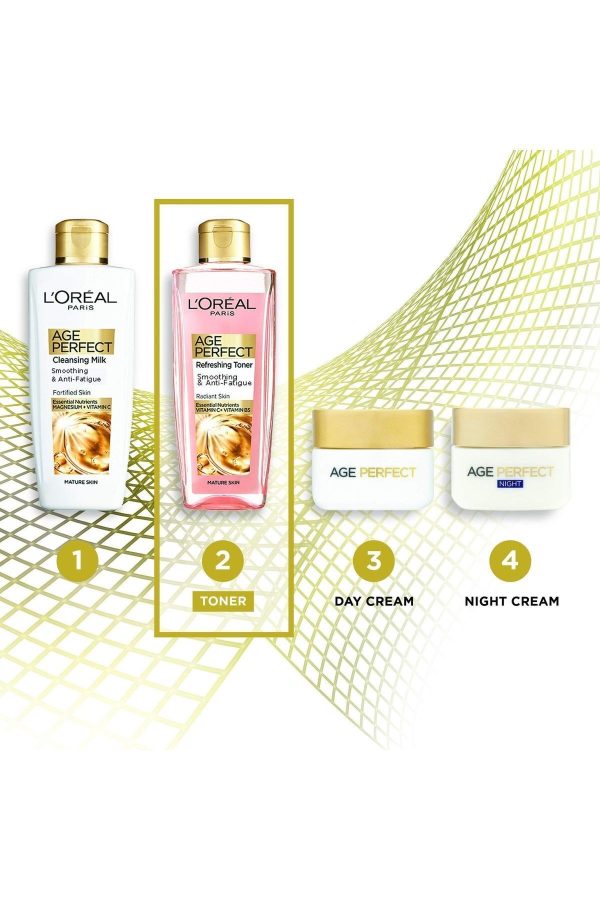 Age Perfect Pürüzsüzleştirici ve Yorgunluk Karşıtı C Vitamini Canlandırıcı Tonik 200ml - Görsel 2