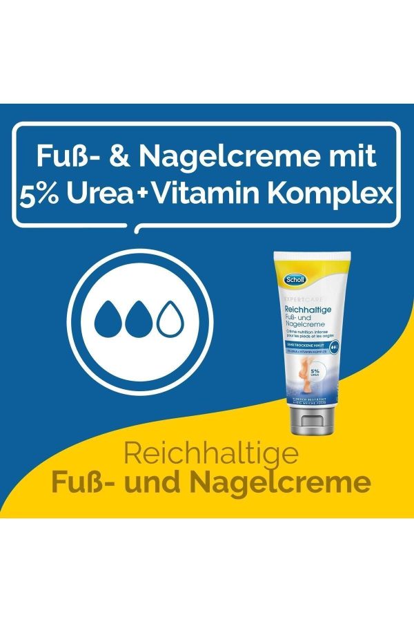 Ayak ve tırnak kremi, üre bakımından zengin (%5), 75 ml - Görsel 2