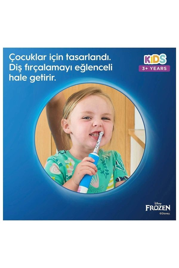 Marka: Çocuklar Için Diş Fırçası Yedek Başlığı Frozen 2 Adet Kategori: Manuel Diş Fırças - Görsel 4