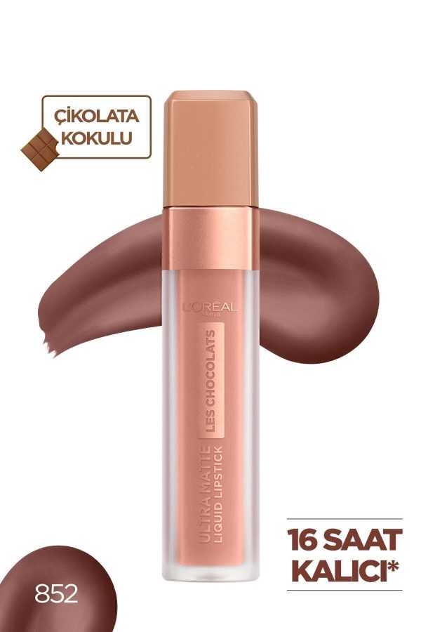 Likit Mat Ruj - Les Chocolats Ultra Matte Liquid Lipstick 852 Box Of Chocolates 3600523644018