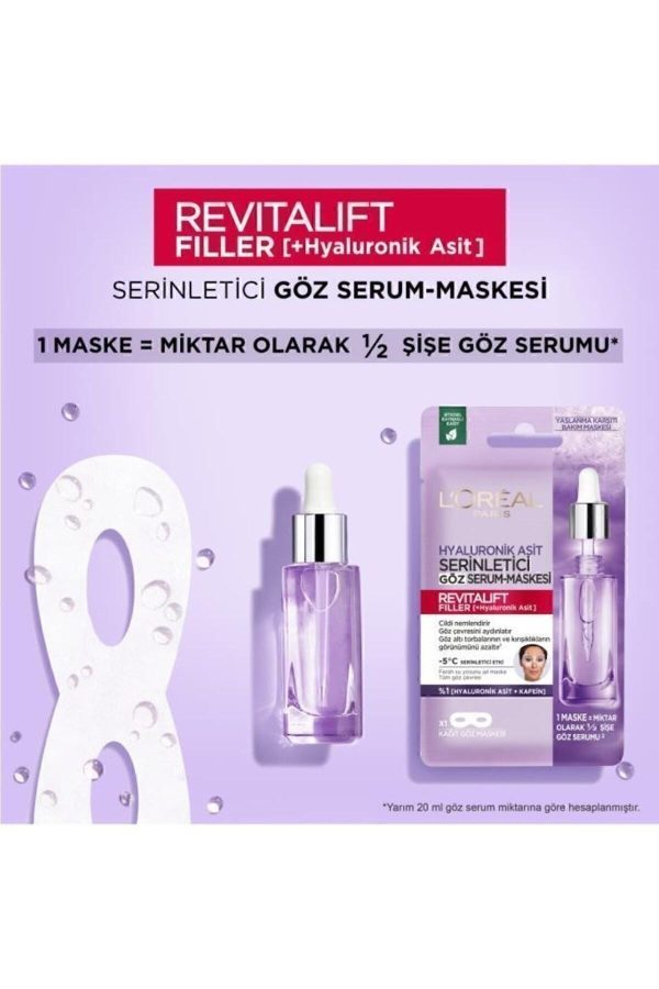 Revitalift Filler Serinletici Göz Serum Maskesi - Görsel 4