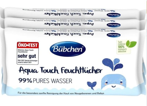 Aqua Touch Yenidoğan Hassas Islak Mendil 48 adet - Görsel 2