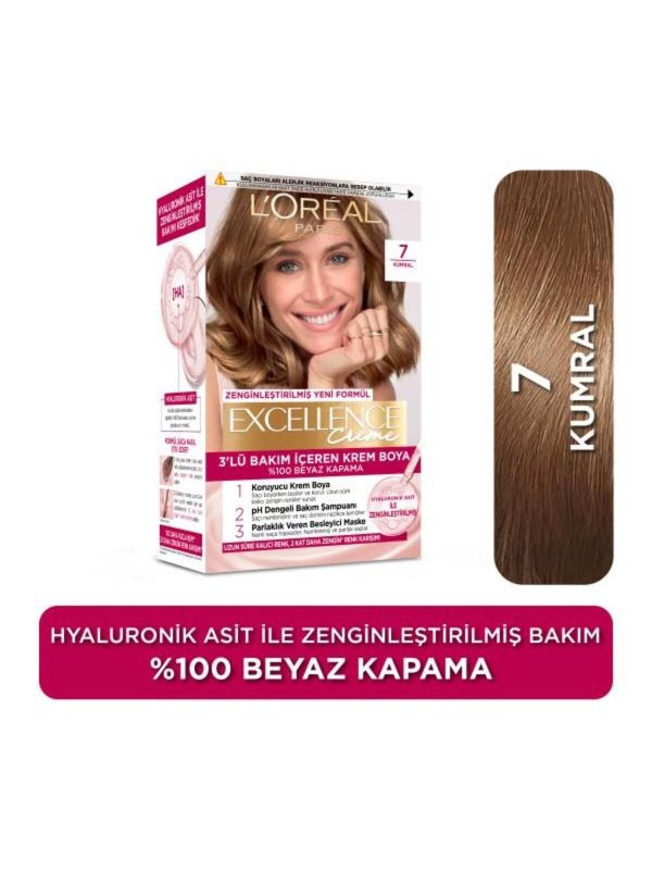 L'Oréal Paris Excellence Creme 7 Kumral Saç Boyası