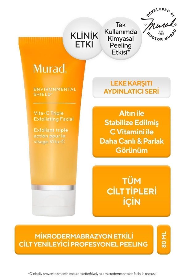 Altın-c Vitamini Içeren Cilt Yenileyici Profesyonel Ev Peelingi