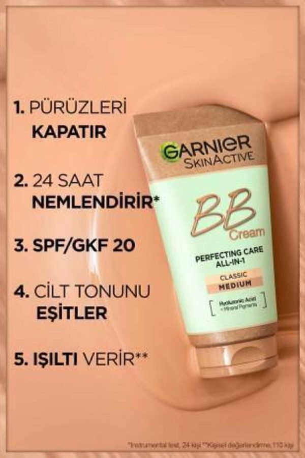 Bb Krem Mucizevi Cilt Kusursuzlaştırıcı Orta Ton Spf 15 50 ml - Görsel 2