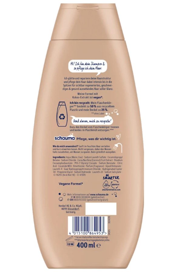 Onarıcı Ve Bakım Şampuanı, Repair&pflege 400 ml - Görsel 2
