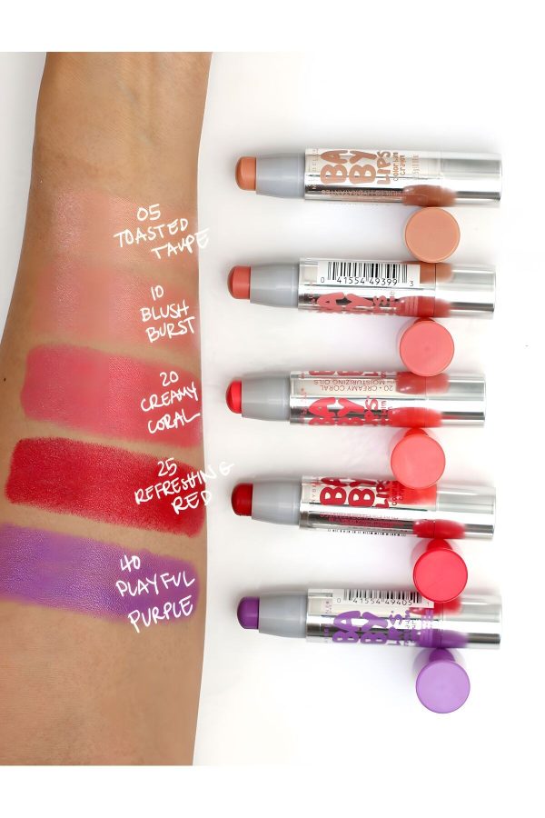 Baby Lips Color Crayon Nemlendirici Dudak Balmı - Playful Purple - Görsel 4