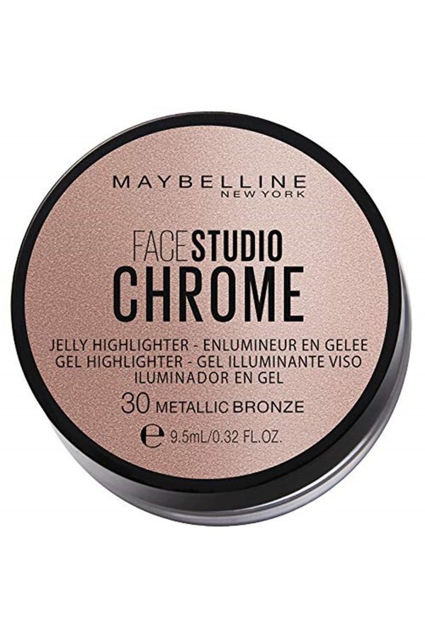 New York Face Studio Chrome Jel Aydınlatıcı - 30 Metallic Bronze 1 Pake - Görsel 4
