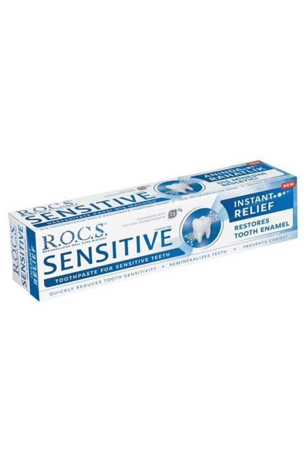 Sensitive Instant Relief Hassasiyete Karşı Diş Macunu Florürsüz 75 ml