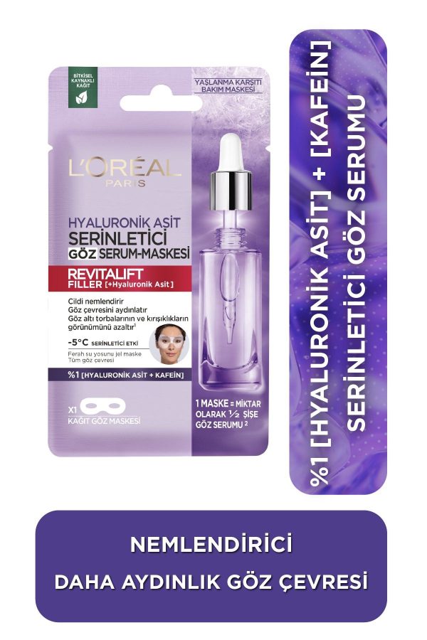 Revitalift Filler Serinletici Göz Serum Maskesi