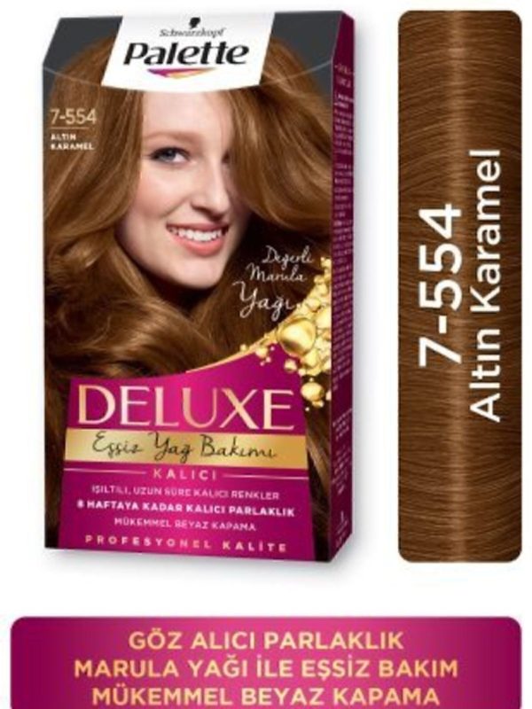 Deluxe 7-554 Altın Karamel