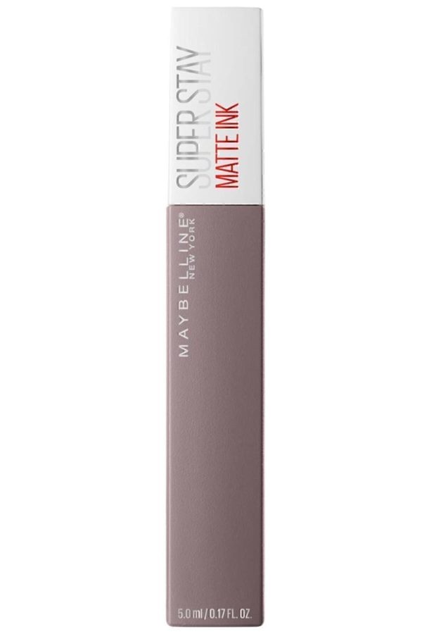 Super Stay Matte Ink Unnude Likit Mat Ruj - 90 Huntress - Gri - Görsel 3