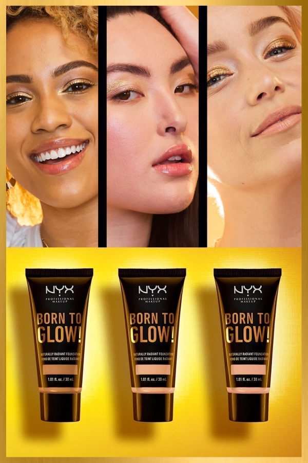 Fondöten - Born To Glow! Naturally Radiant Foundation 9 Medium Olive 800897190408 - Görsel 4