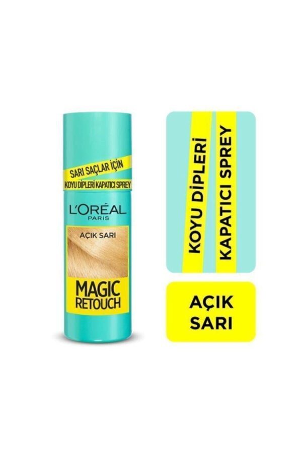 Magic Retouch Beyaz Kapatıcı Sprey (koyu Dipler)açık Sarı 75 Ml