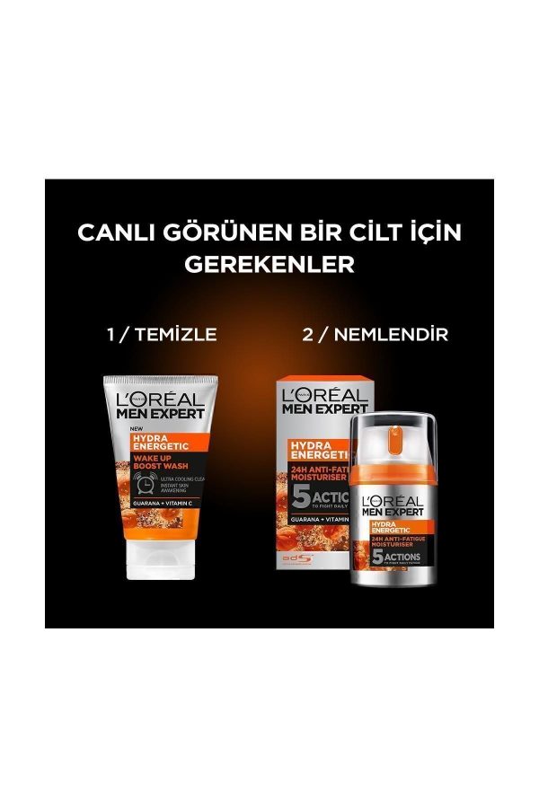 Hydra Energetic Wake Up Boost Yüz Yıkama Jeli 100ml - Görsel 3