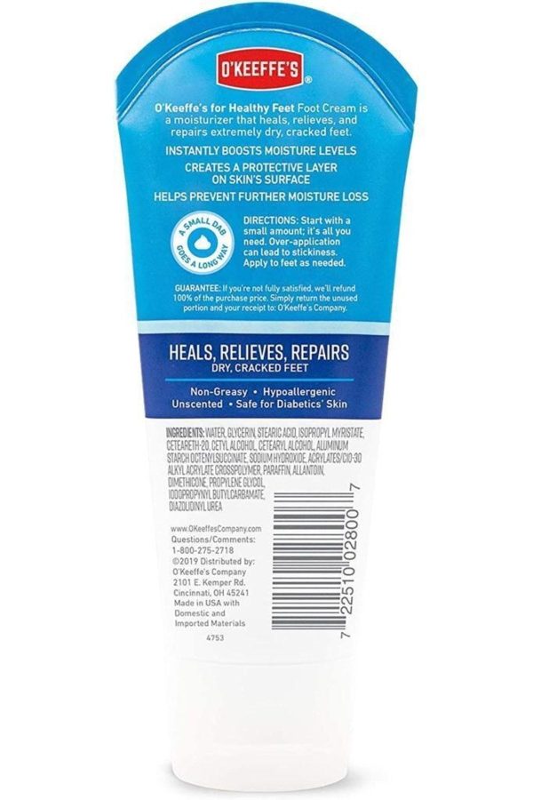O'keeffe's Healthy Feet Ayak Bakım Kremi 85gr - Görsel 2