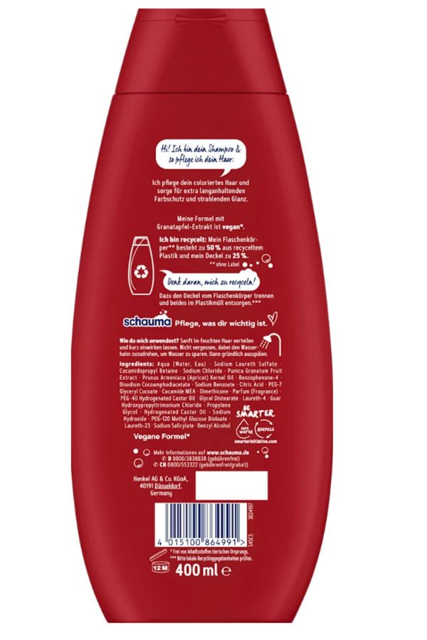 Şampuan Renk Saçlar İçin Parlak Veren, 400 ml - Görsel 2