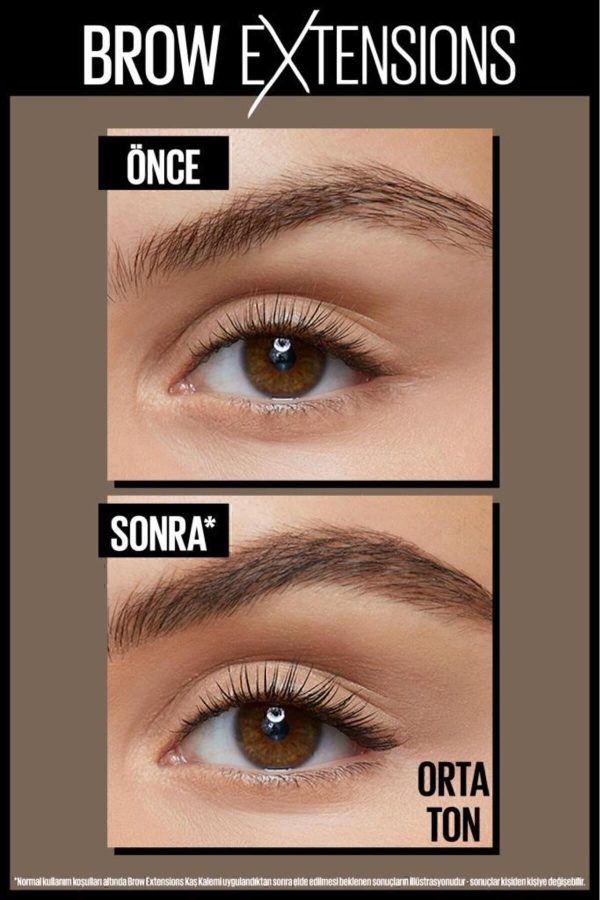 Brow Extensions Kaş Kalemi - 04 Medium Brown (orta Ton) - Görsel 4