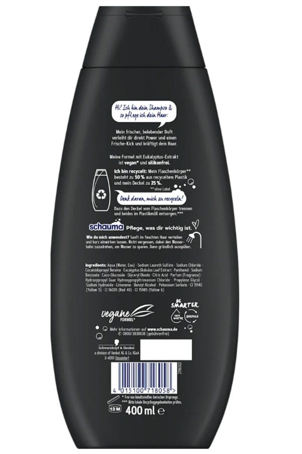 Şampuan Spor Gücü, Sports Power 400 ml - Görsel 2