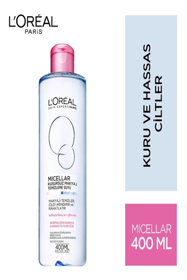 L'oréal Dermo Expertise Kusursuz Mak Tem Suyu 400 Ml Hassas