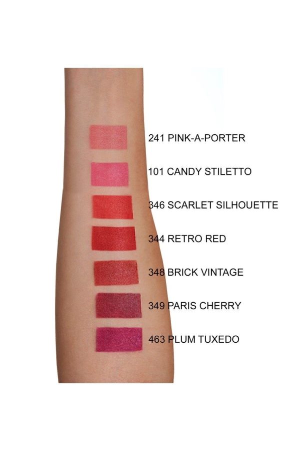 L'oréal Paris Color Riche Matte Addiction Ruj 349 Paris Cherry - Bordo - Görsel 4