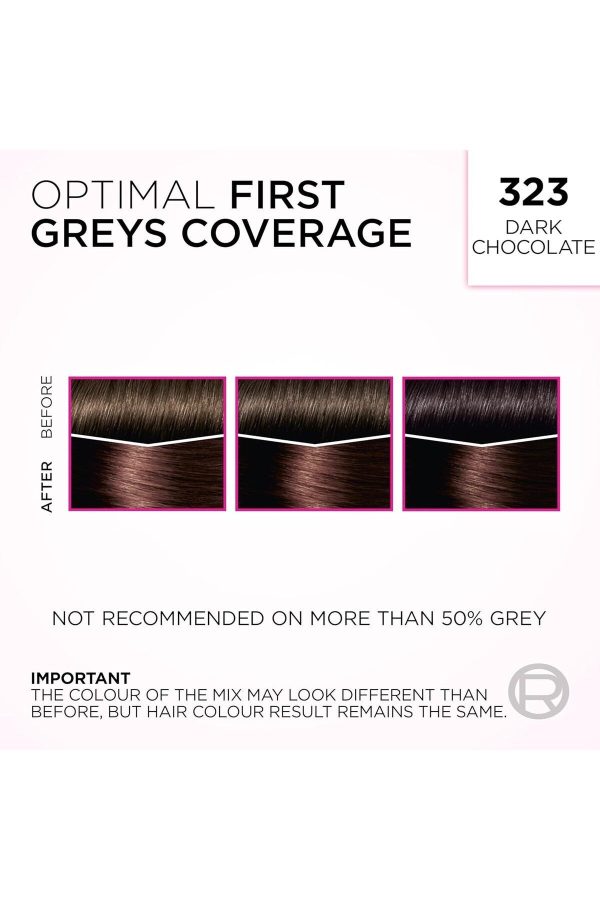 Casting Creme Gloss 180ml Saç Boyası 323 Bitter Çikolata - Görsel 5