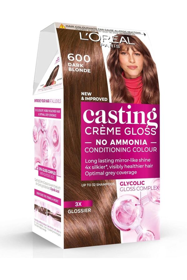 L'oréal Paris Casting Creme Gloss Koyu Sarı Saç Boyası 600 Parlak Kahve