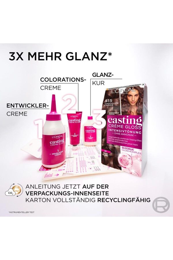 Casting Creme Gloss 180ml Saç Boyası 323 Bitter Çikolata - Görsel 8