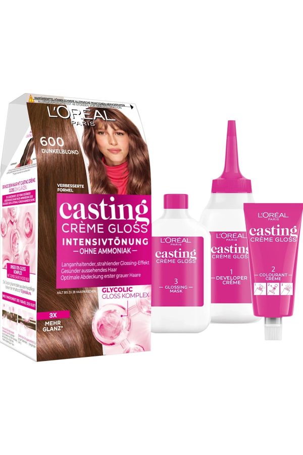 L'oréal Paris Casting Creme Gloss Koyu Sarı Saç Boyası 600 Parlak Kahve - Görsel 2