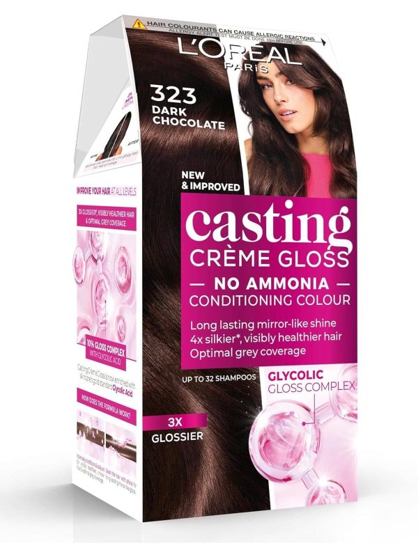 Casting Creme Gloss 180ml Saç Boyası 323 Bitter Çikolata