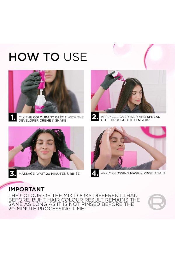 L'oréal Paris Casting Creme Gloss Koyu Sarı Saç Boyası 600 Parlak Kahve - Görsel 3