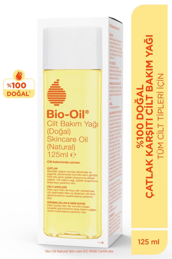 %100 Natural Çatlak Karşıtı & Leke Karşıtı Nemlendirici Doğal Cilt Bakım Yağı 125 ml - Görsel 2