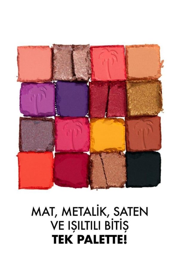 NYX Professional Makeup Ultımate Shadow Palette Festival Far Paleti - Görsel 2