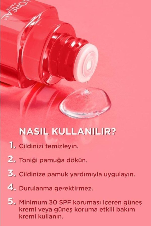 L'Oreal Paris Revitalift Parlak&pürüzsüz, Koyu Leke Karşıtı Peeling Etkili Tonik, %5 Saf Glikolik As - Görsel 6