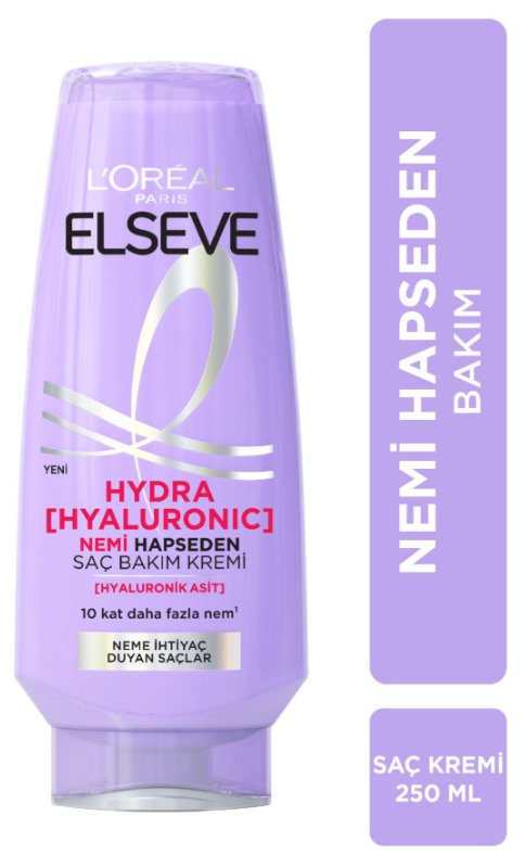 Elseve Hydra (Hyaluronic) Nem Dolduran Saç Bakım Kremi 250 ml