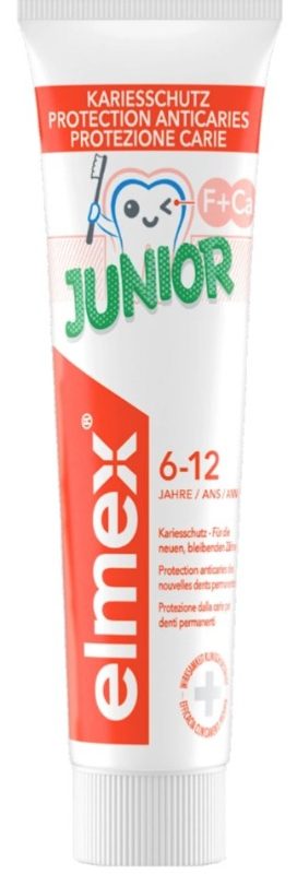 Elmex Junior 6-12 Yaş Florürlü Diş Macunu 75ml