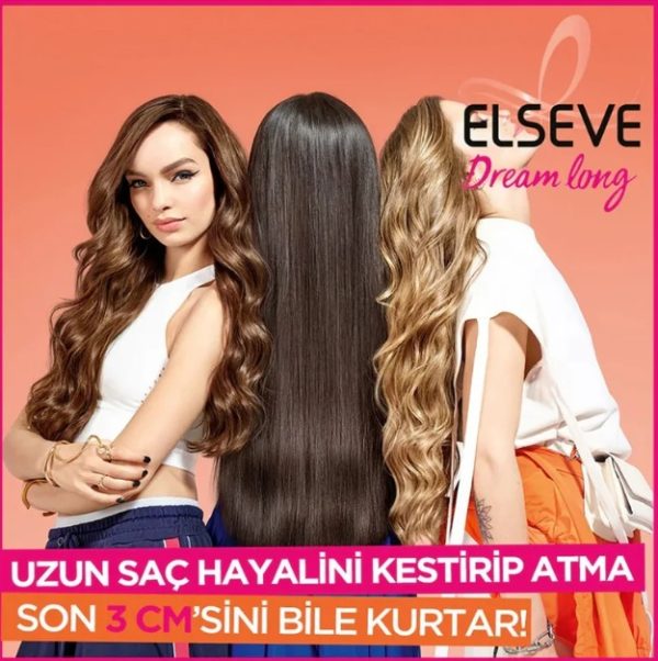 Elseve Dream Long Kırık Uç Onarıcı Bakım Şampuanı 400 ml - Görsel 3