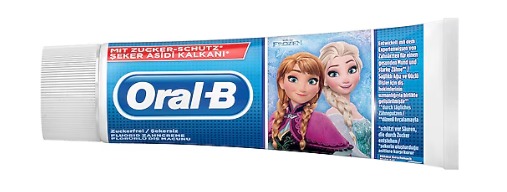 oral-b diş macunu frozen 1 Oral-B Frozen Çocuk Diş Macunu 75 Ml 3 Yaş Ve Üstü - Görsel 2